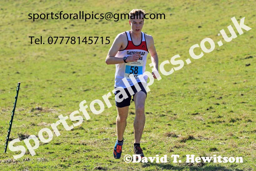 Senior and Masters Mens 2022 North Eastern Cross Country Relays, Farnley Farm, Peterlee.  Photo: David T. Hewitson/Sports for All Pics